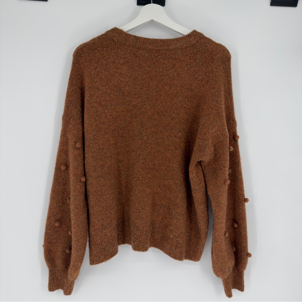 Madewell Brockton Bobble Pullover Wool Blend Sweater Small - Picture 6 of 6